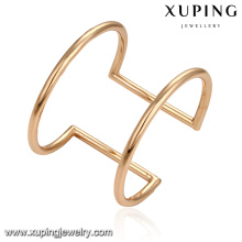 51603 Xuping Jewelry simple fashion without stone cuff bangle